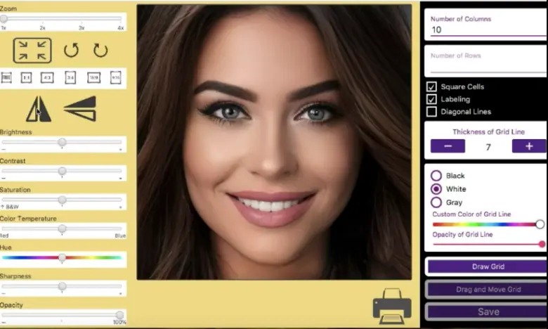 image editor crop flip saturation sharpnes hue brightnes resize edit photos
